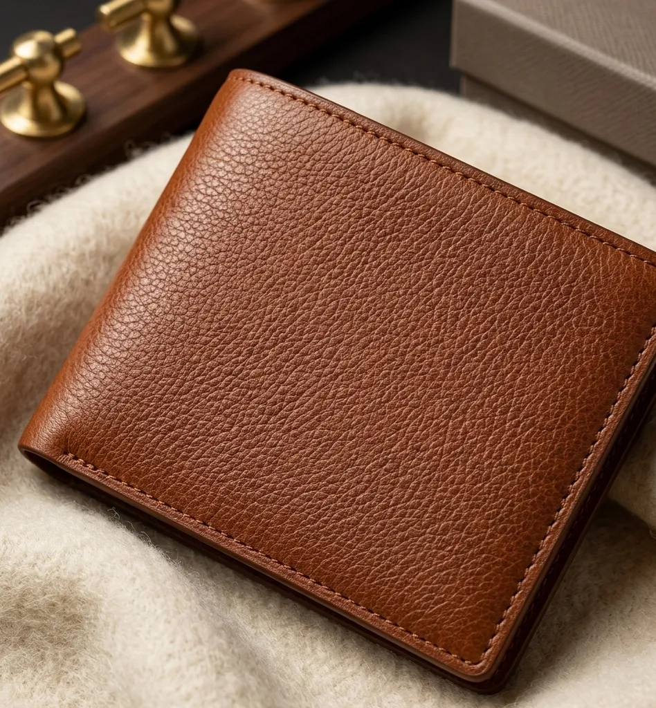 The "Aurelian Grain" Bifold Wallet